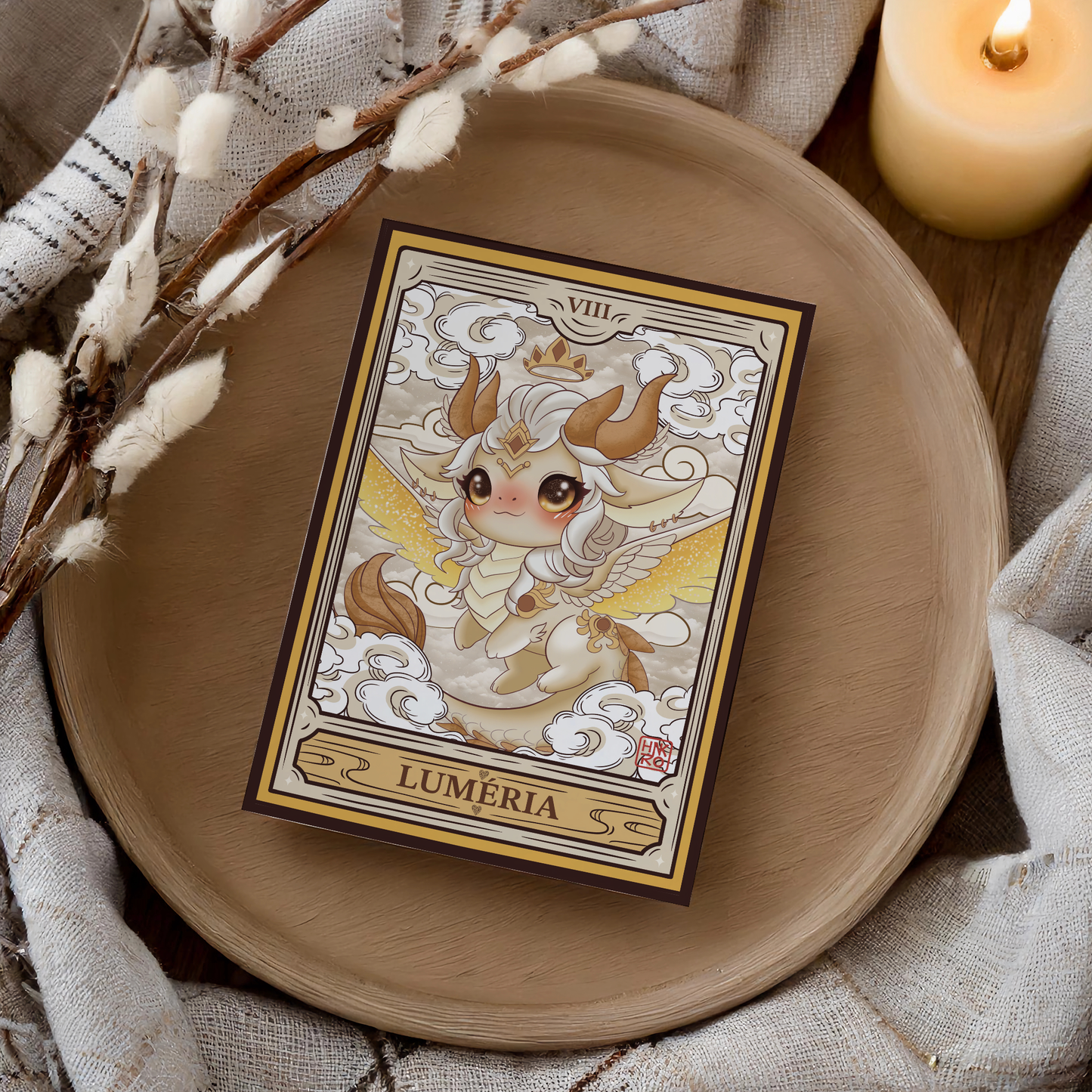 ✨ Carte illustrée Luméria - Format A5