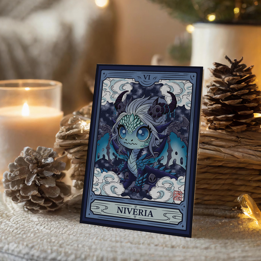 ❄️ Carte illustrée Nivéria - Format A5