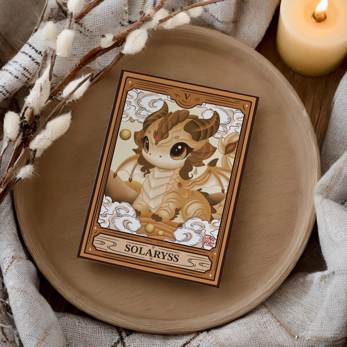 ☀️ Carte illustrée Solaryss - Format A5