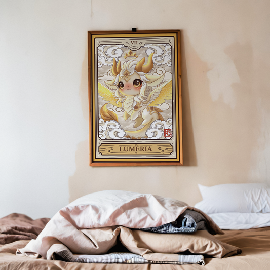 Affiche Luméria : Dragonne de la lumière