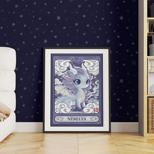 Affiche Nebelya : Dragonne de la brume et des rêves
