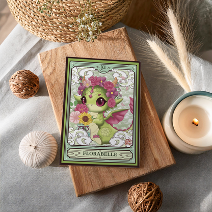 🌸 Carte illustrée Florabelle - Format A5