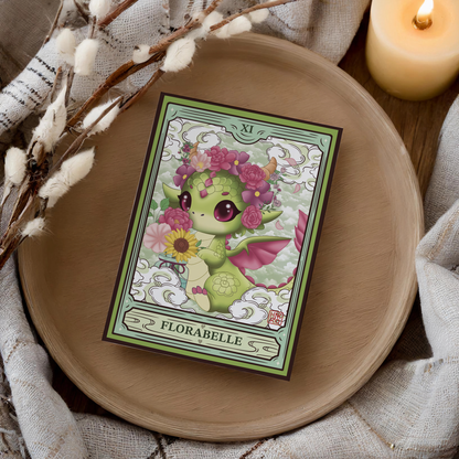 🌸 Carte illustrée Florabelle - Format A5