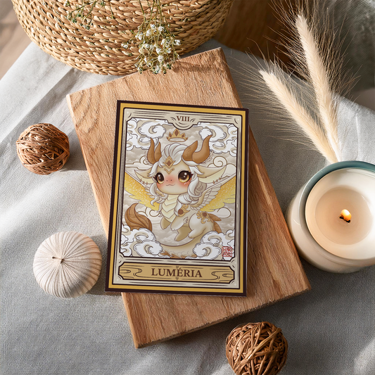 ✨ Carte illustrée Luméria - Format A5