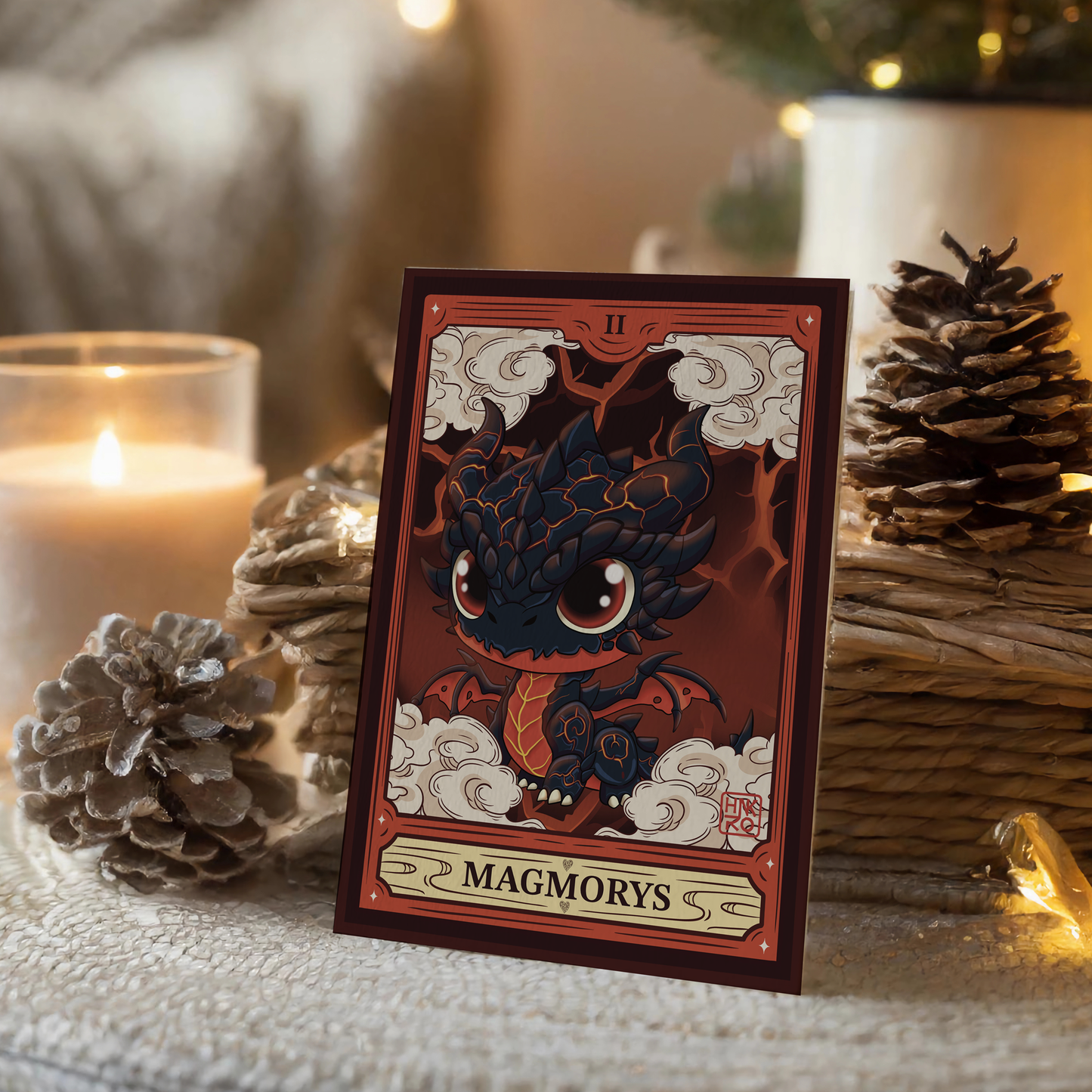 🔥 Carte illustrée Magmorys - Format A5