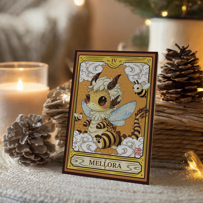 🐝 Carte illustrée Mellora - Format A5