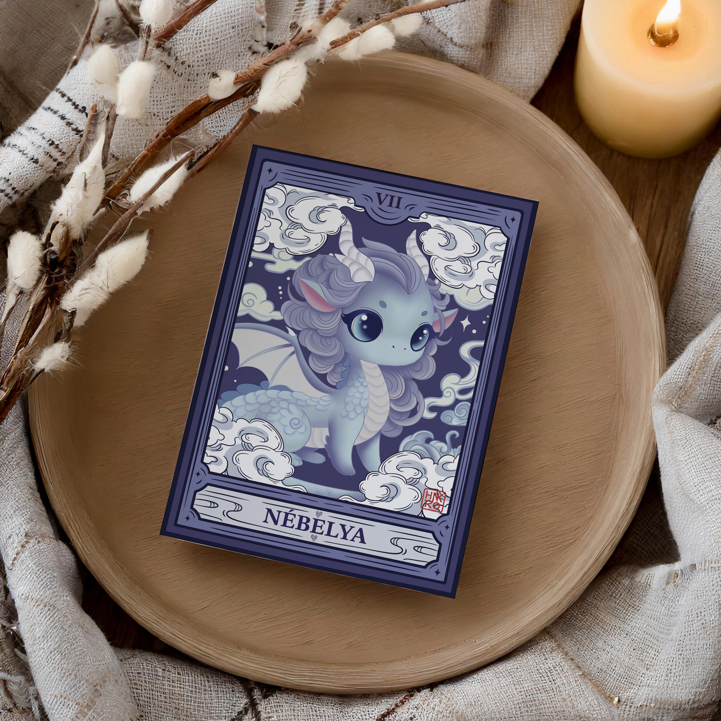 ✨ Pack de 12 Cartes Illustrées A5 – Collection Le Monde d’Haneko