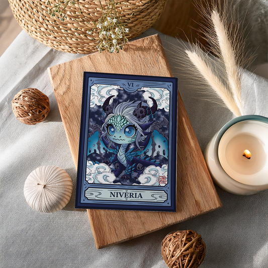 ❄️ Carte illustrée Nivéria - Format A5