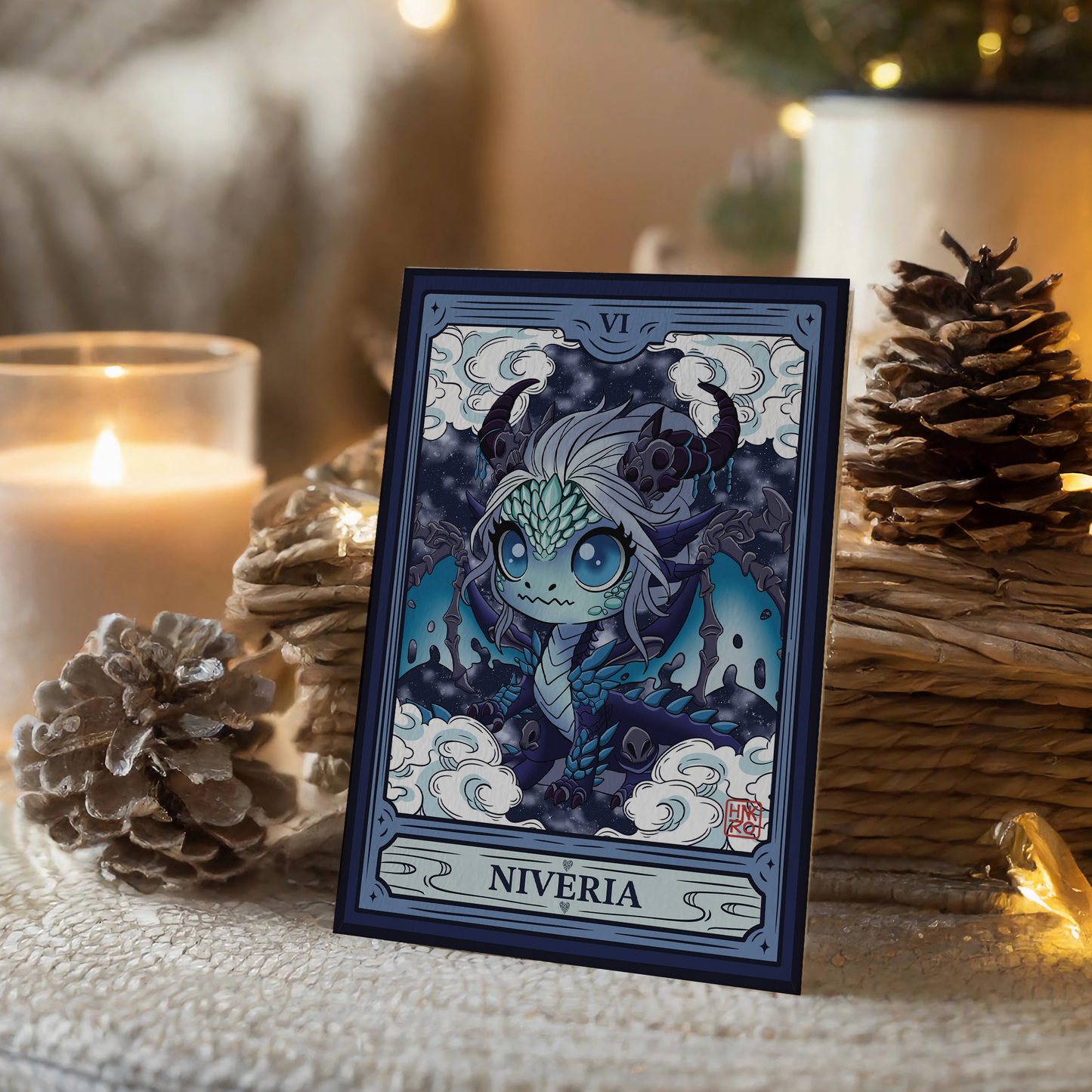 ❄️ Illustrated Map Niveria - A5 Size