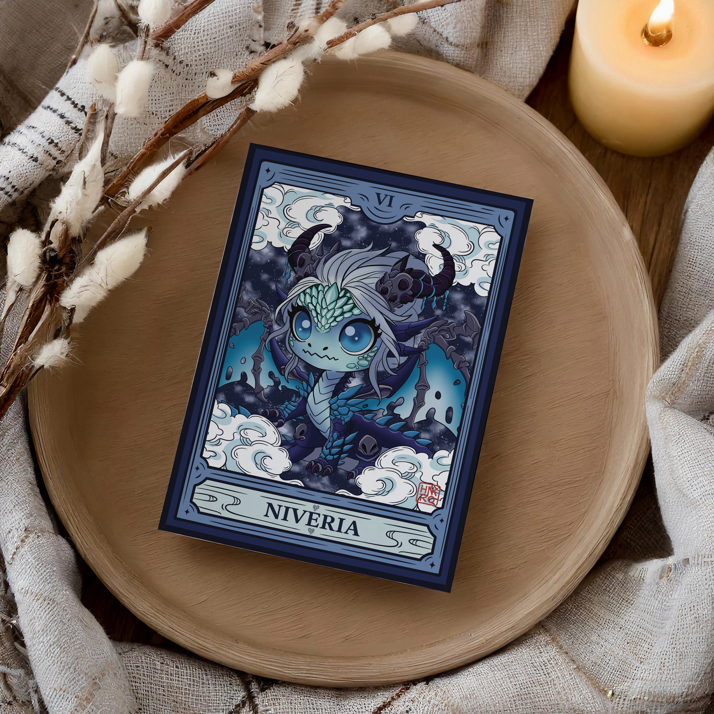 ❄️ Illustrated Map Niveria - A5 Size