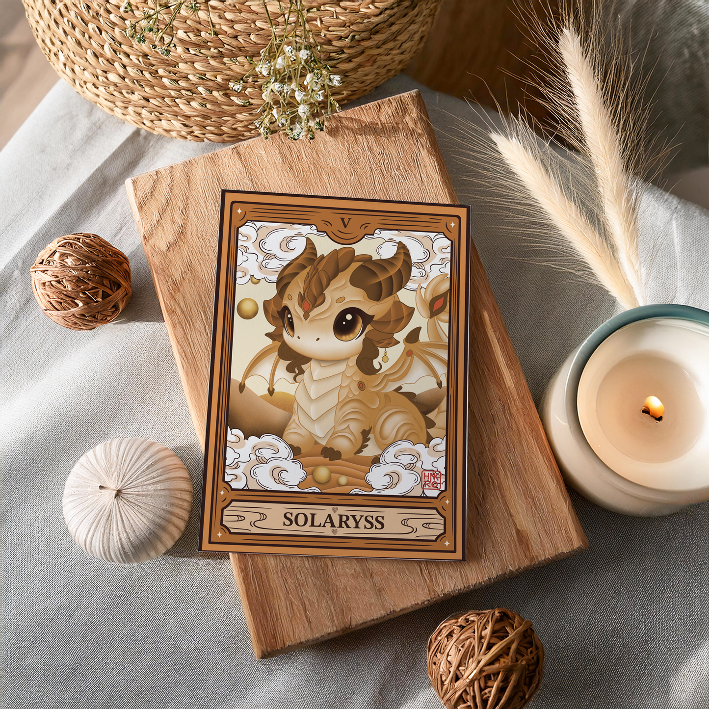 ☀️ Carte illustrée Solaryss - Format A5