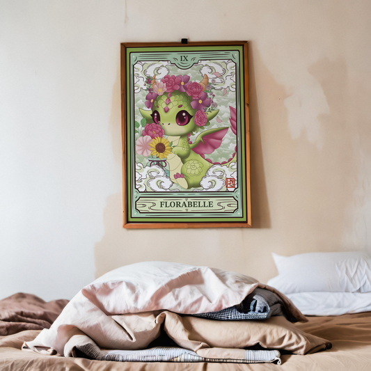 Affiche Florabelle : Dragonne des floraisons