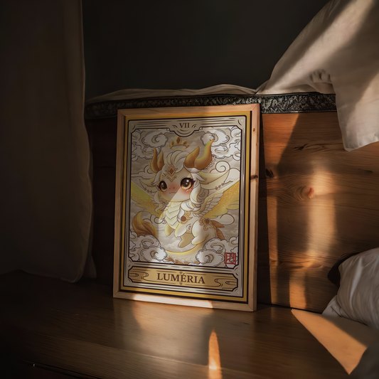 Affiche Luméria : Dragonne de la lumière